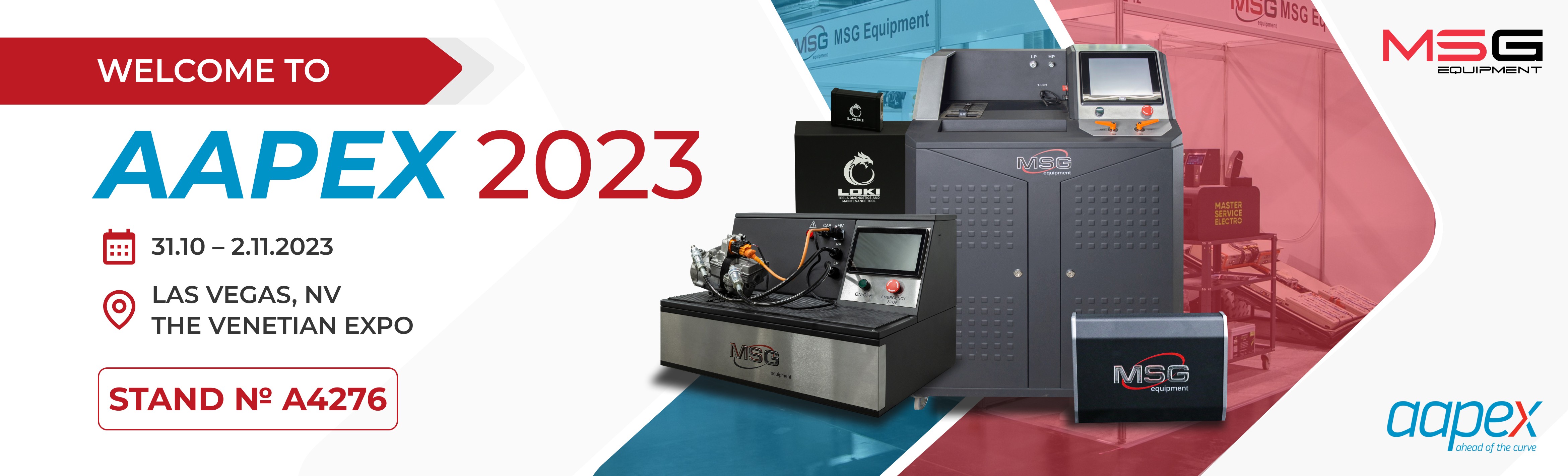 MSG Equipment will present its products on the US market!